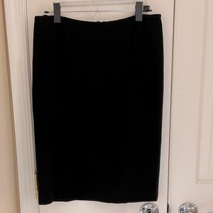 Calvin Klein fully lined black skirt
